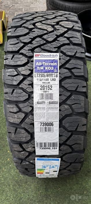 Шина BF Goodrich KO 3 285/60R18 121/11