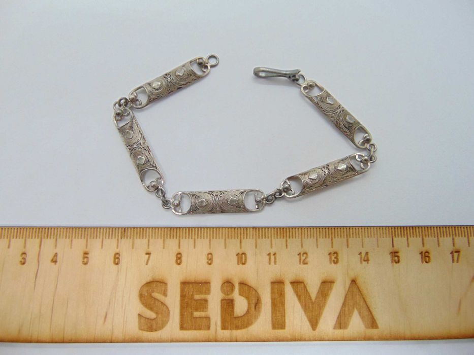 Bratara din argint filigran