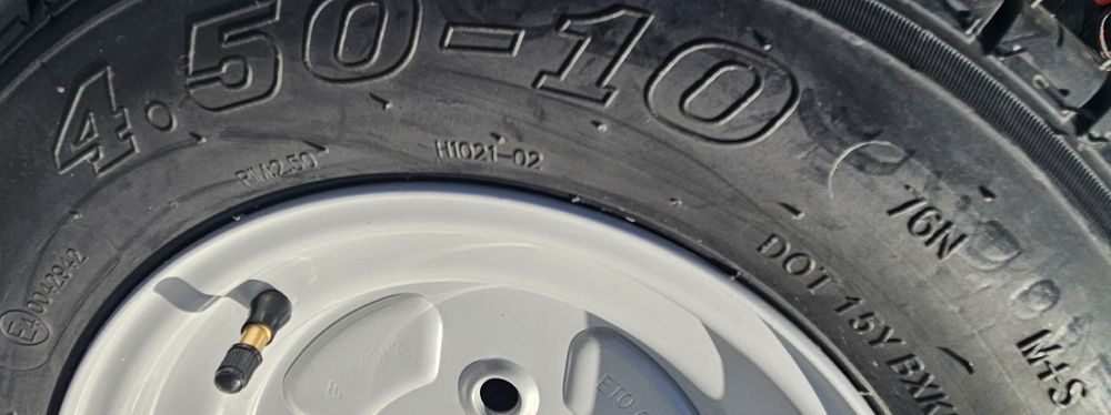 Roata completa remorca 4.50-10 Anvelopa JOURNEY M+S pe Janta 3.5x10