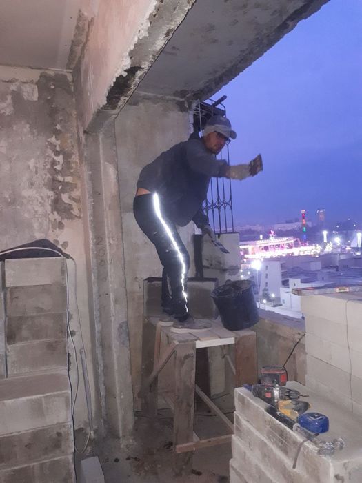 Демонтаж + строительные работы