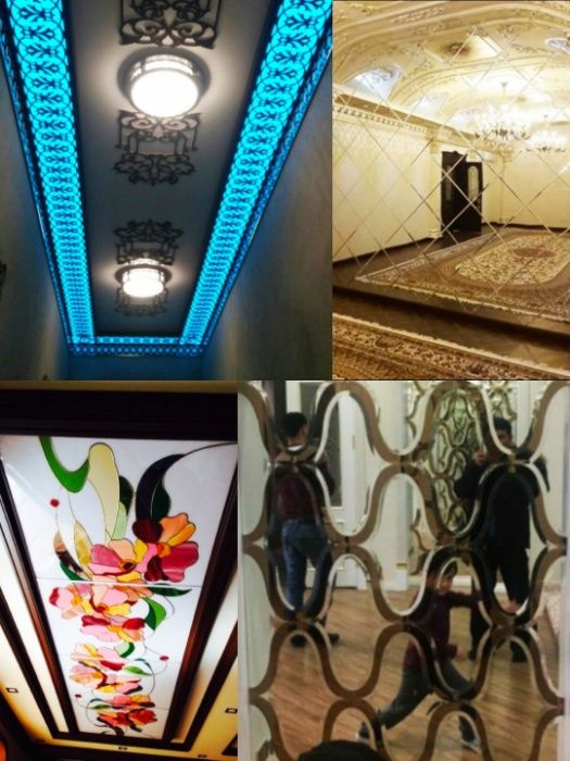 Зеркало, стекло, оргстекло любой дизайн на заказ