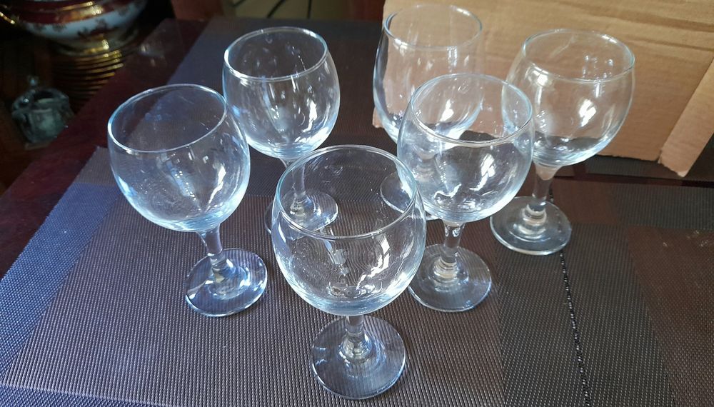 Бокалы стекло новые