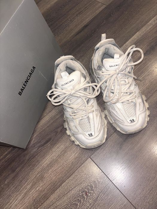 Balenciaga track white 38