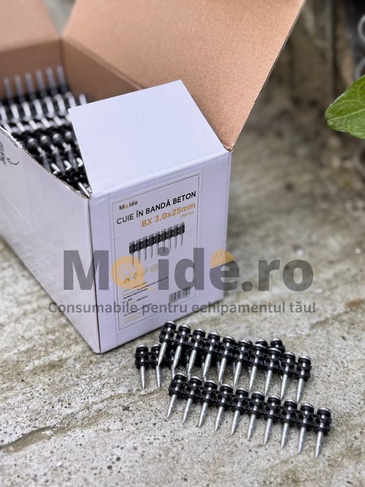 Cuie Hilti BX3, cutii de 1000 bucăți pentru pistol beton