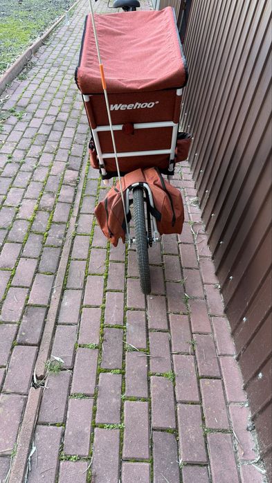 Remorca bicicleta copii