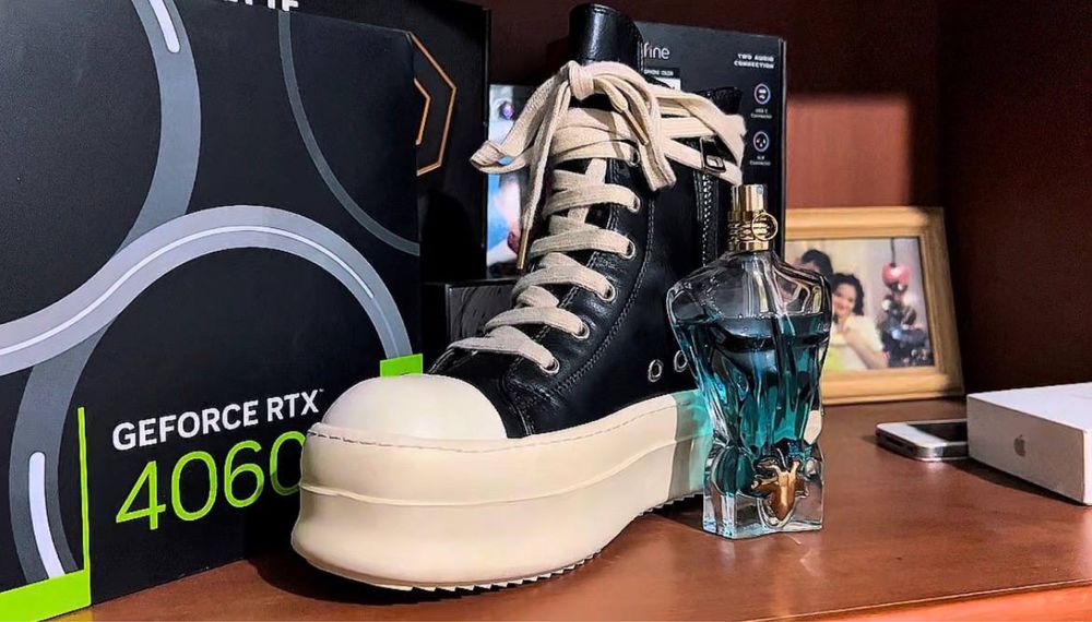 Rick Owens Double Geo Bumper