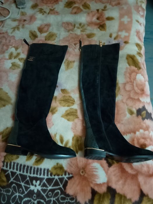 Итальянские сапоги ботфорты р.38