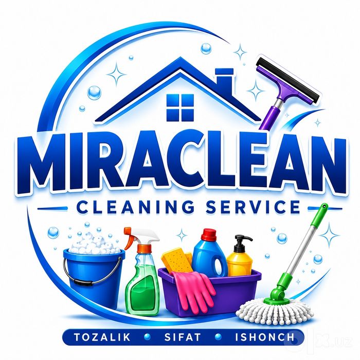 Uy tozalash xizmati, M.CH.J "Miraclean" sifat 100%
