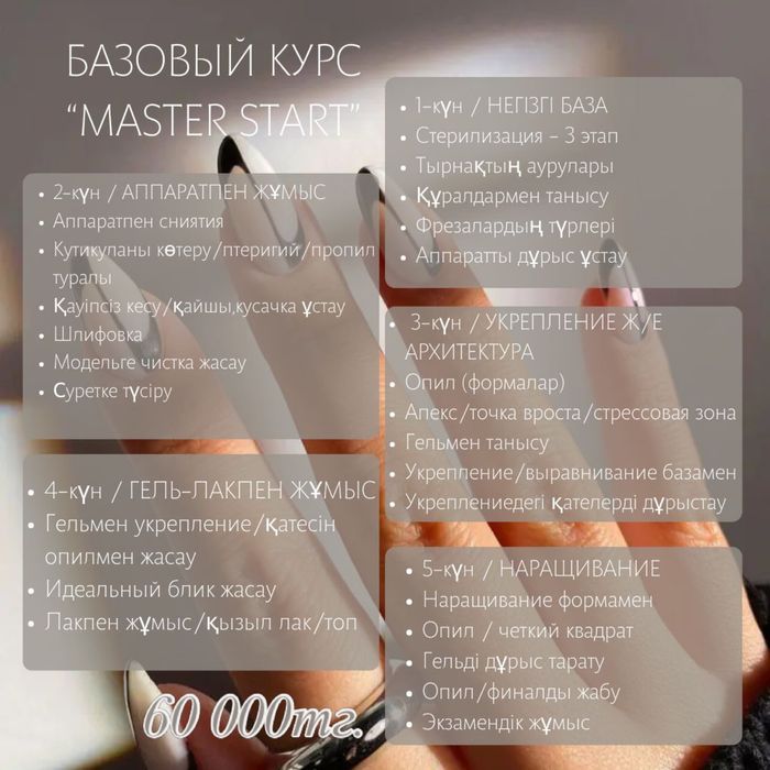 Обучение Маникюр