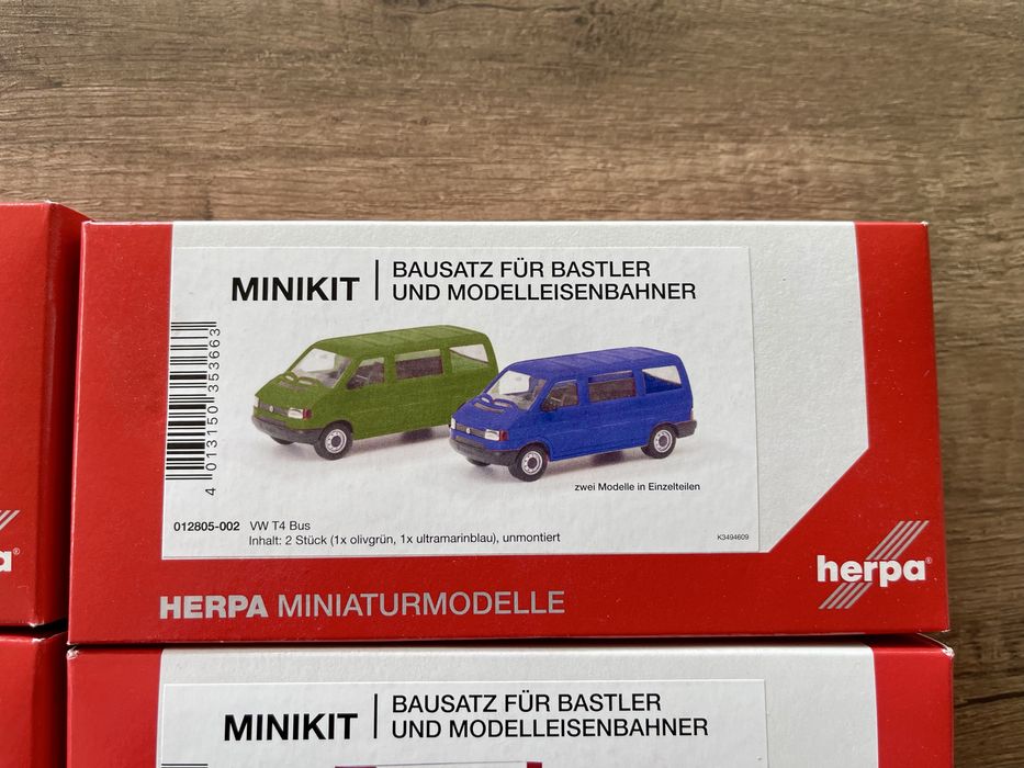Херпа Миникит мащаб 1/87 различни модели