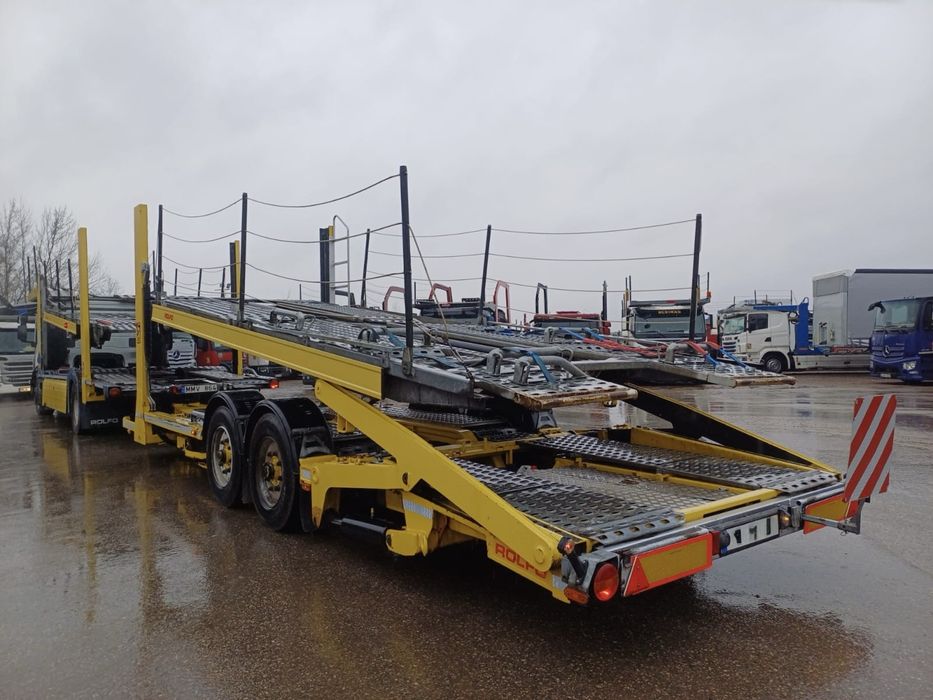 TRANSPORTOR auto Iveco stralis 460 euro6 an 2019 + ROLFO 2008