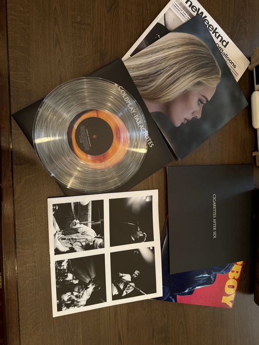 Виниловая пластинка группы Coldplay ‘Parachutes’