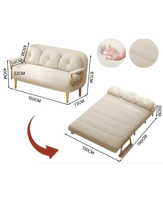 Многофункциональный раскладной диван-кровать