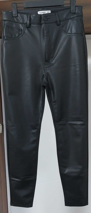 Pull&Bear Кожени Панталони