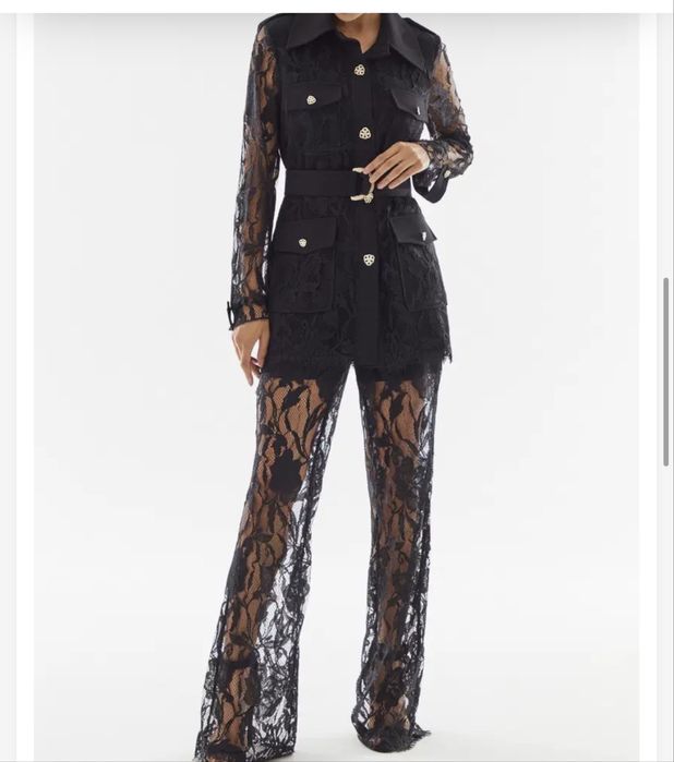 ADL комплект от панталон и сако с дантела