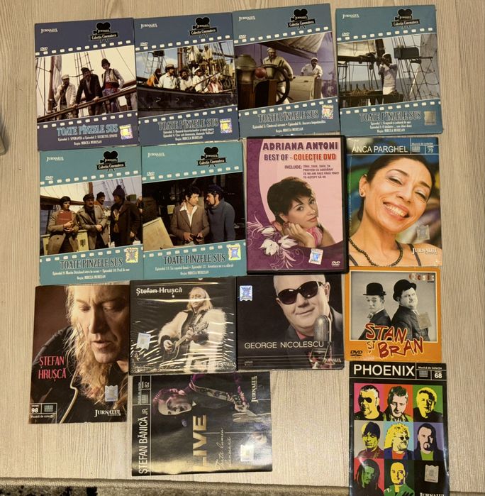 Cd-uri cu muzica si filme vechi