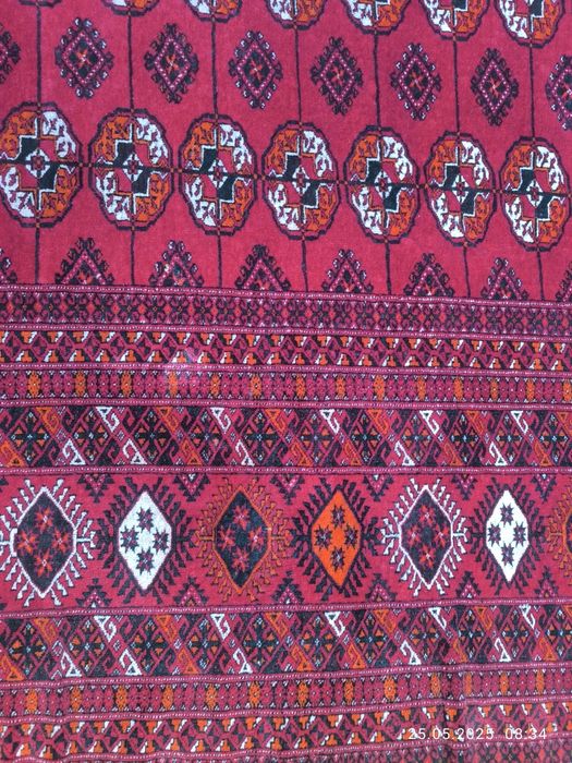 Туркменский шерстяной ковер/gilam ручной работы (2 шт.)