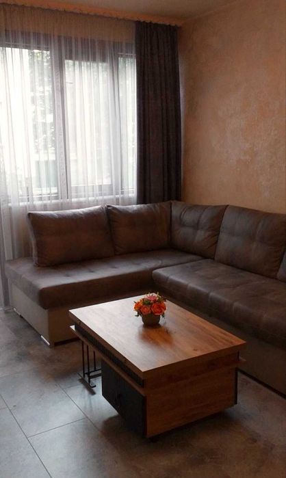 Ъглов Диван Като Нов Бежов/Кафяв - Еволюшън