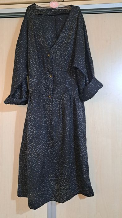 Rochie Sayan cu mâneci lungi