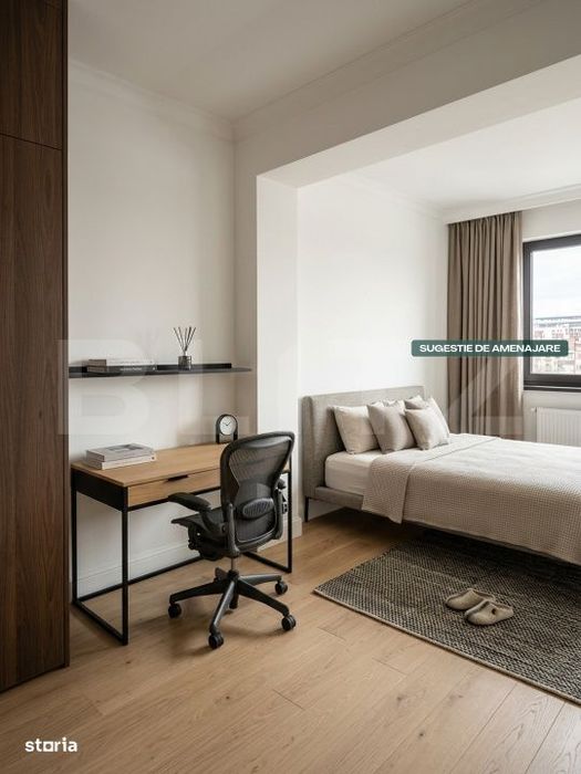 Apartament cu 3 camere, 84 mp, parcare subterana, zona - Tractorul