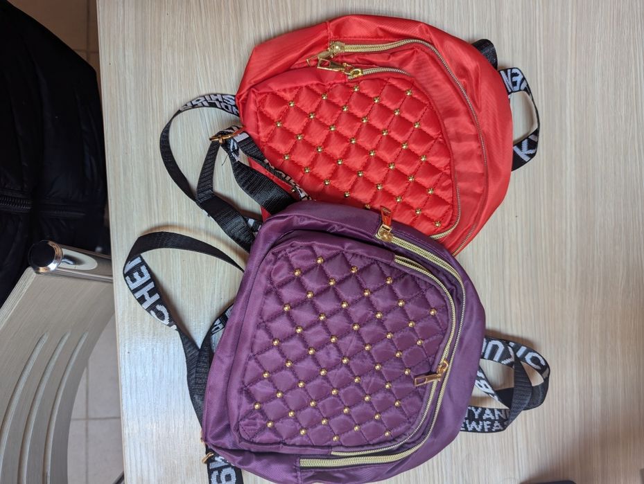 Rucsac dama din material textil,35 lei bucata