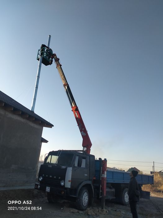 КамАЗ манипулятор автовышка6