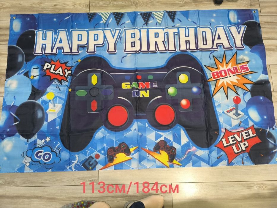 Украса за рожден ден, плейстейшън, playstation, геймър,gamer Цена 20лв