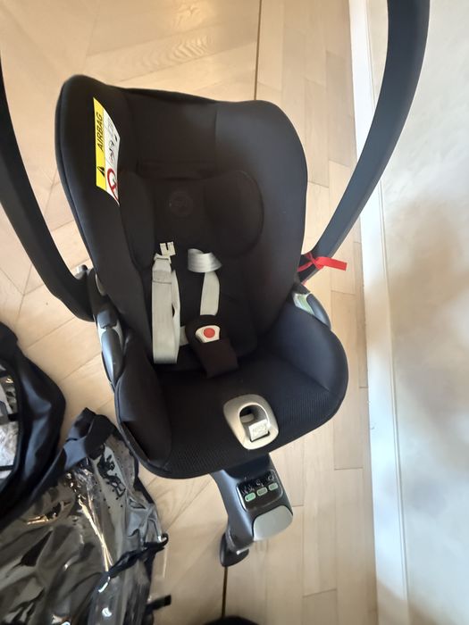 Set complet Cybex Epriam Sepia Black Matt Black - landou,scaun sport,scaun auto