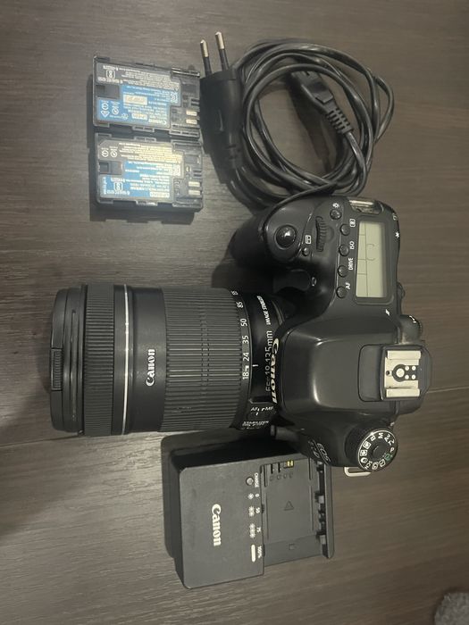 Canon 80d, обьектив 18-135