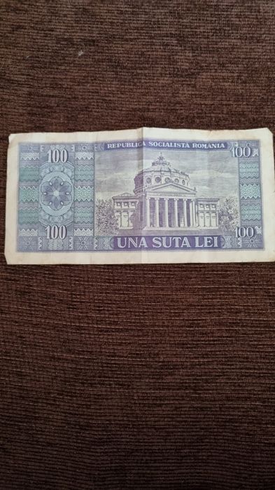Bancnotă 100 lei ediție 1966