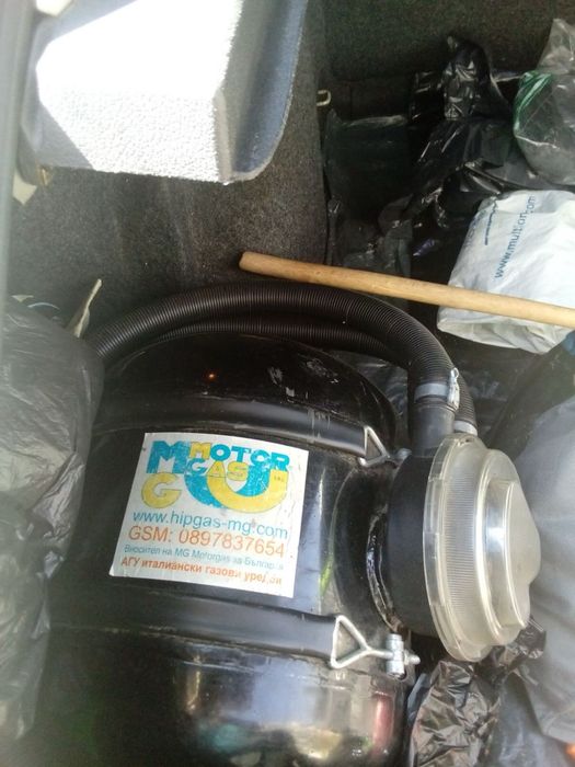 Италианска газова уредба инжекццион 25 литрова със  паспорт