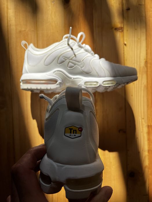 Nike Air Max Plus TN Triple White, EU 42 / 27