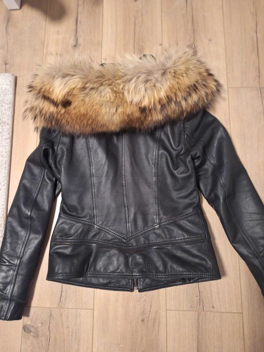 Кожено дамско яке