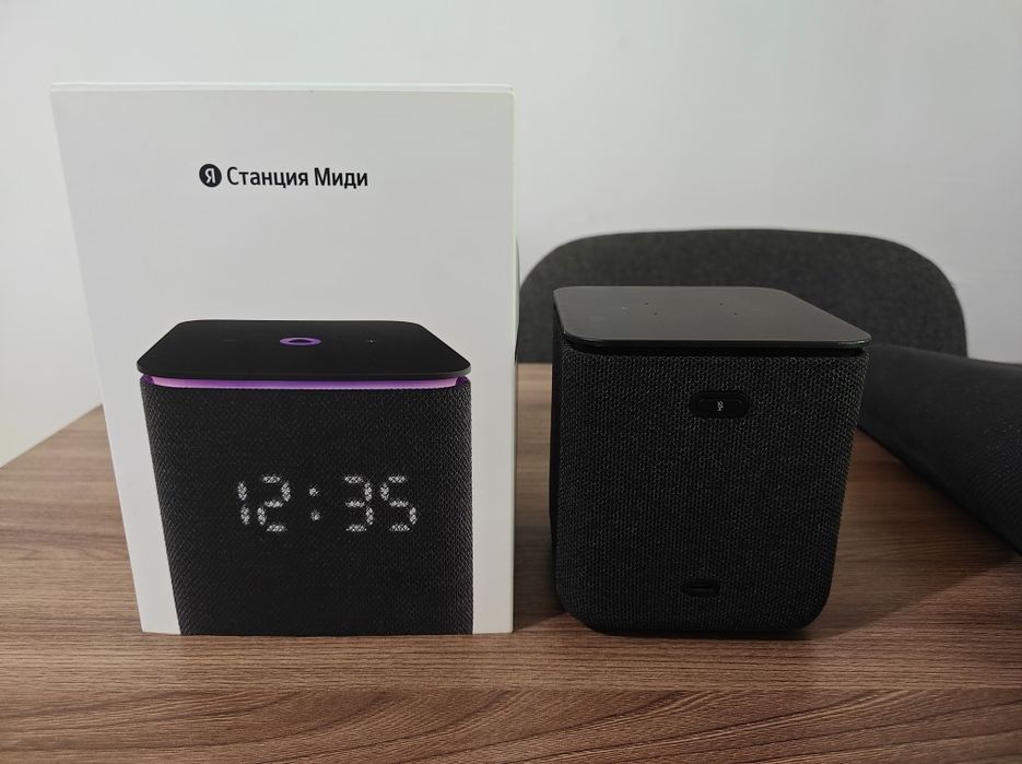 Яндекс Станция Миди (Алиса, Zigbee, часы)