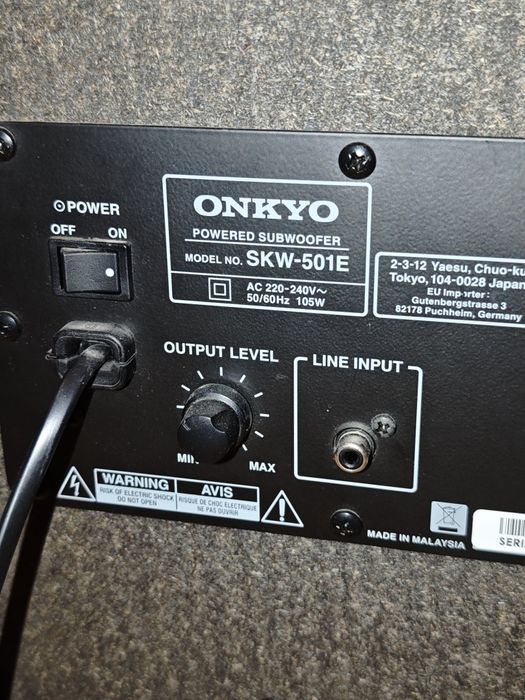 Sistem 5.1 Onkyo SKW-510E + Sateliți SKF – Home Cinema