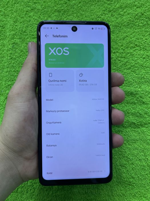 infinix note 30 256gb