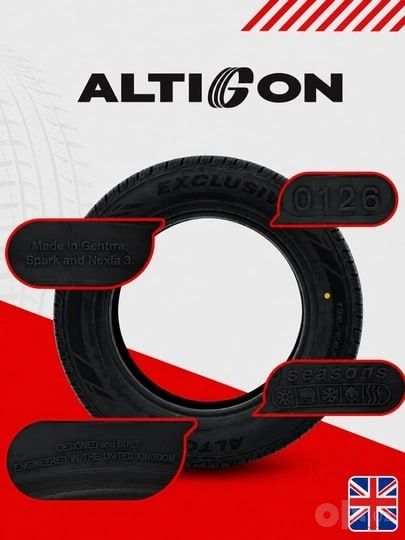 Avtoshina(balon) Altigon 2026 4-fasil uchun 80.000km