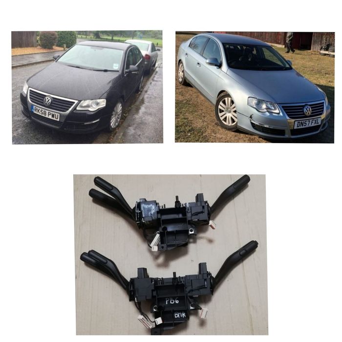 Ansamblu manete semnalizare stergatoare cu tempomat vw passat b6