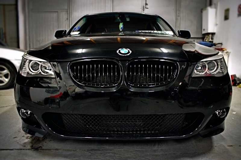 Pachet Exterior M Technik M5 BMW E60 E61 Bara Fata Spate Praguri