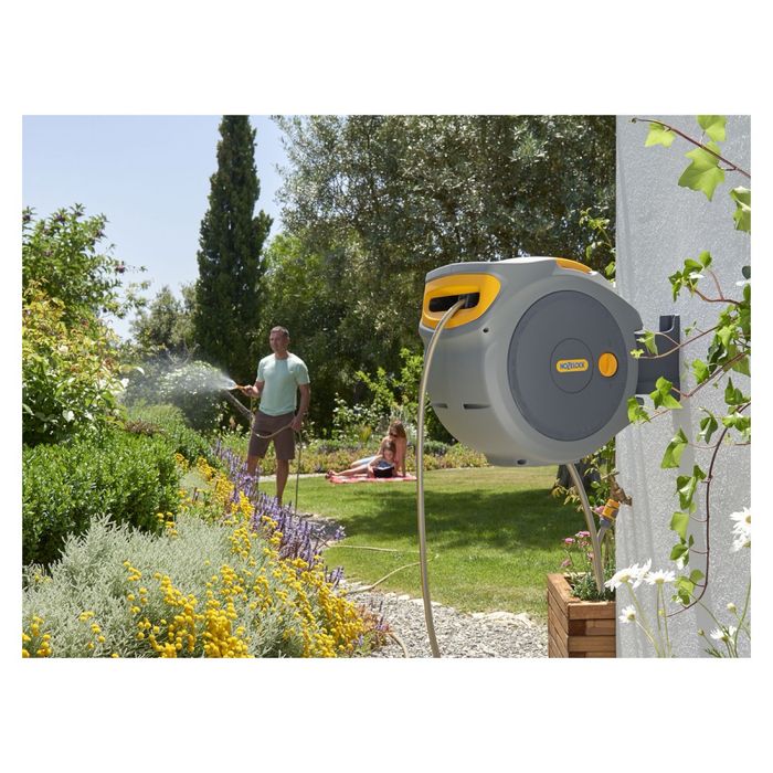 Настенная автомат катушка Auto Reel со шлангом 30м HoZelock (шланг)