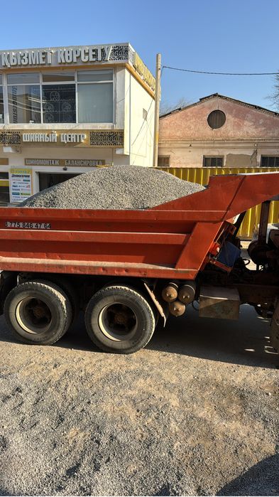 Кум,Саз,Щебень Камаз, щебень Зил, балас , Отцев.