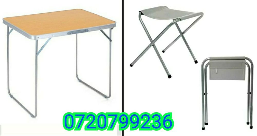 Masă pliabila cu 2 scaune Nou sigilat la oferta trimitem oriunde in ta