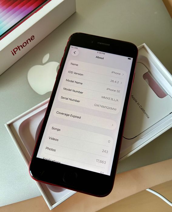 iPhone SE 2022 (3rd gen) Product Red, 16 pro 512 desert titanium, 13 product red 256