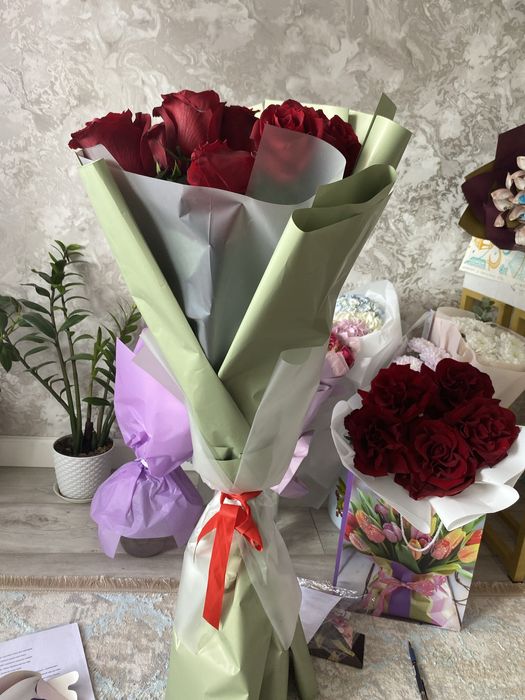 Цветы букеты свежие