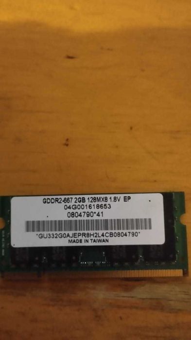 Озу DDR 2 на ноутбук 2 gb, ддр 2