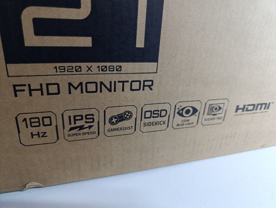 Monitor gaming 27 inch 180hz  gigabyte nou cu garanție