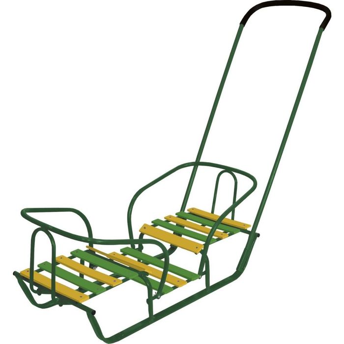 Санки двухместные