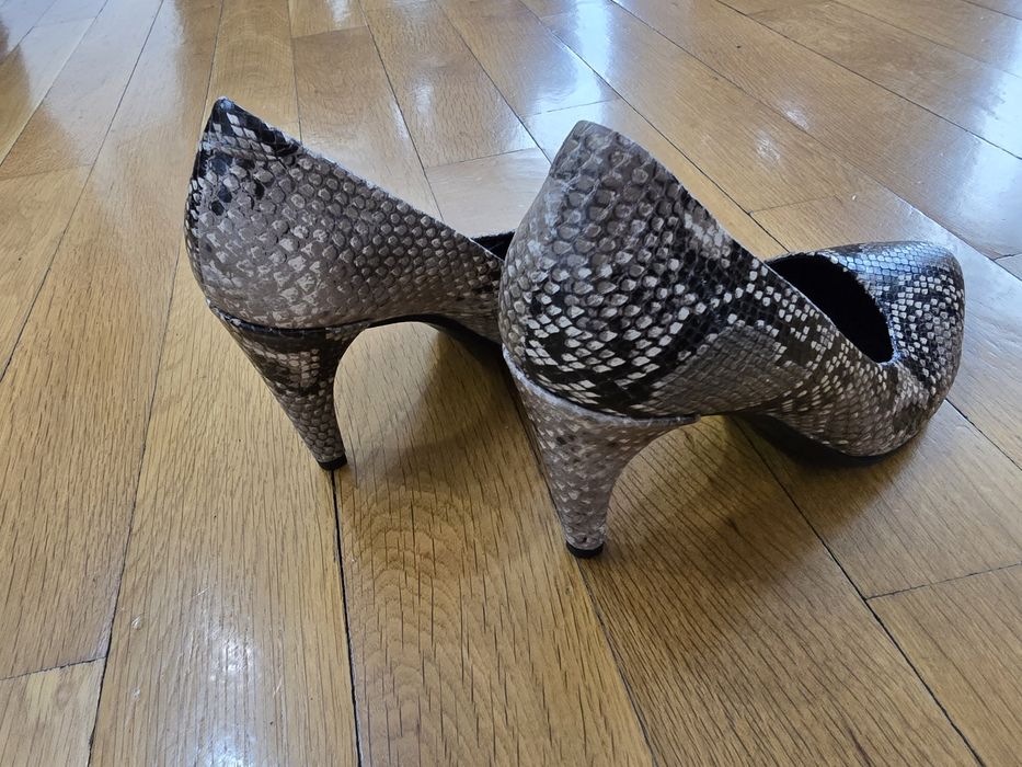 Естествена кожа обувки Ecco