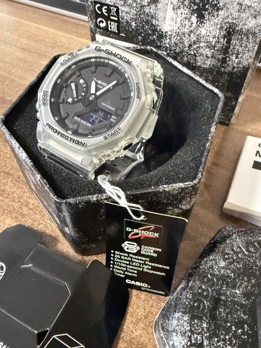 Ceas barbatesc Casio G-Shock GA-2100SKE-7AER Carbon Core Guard