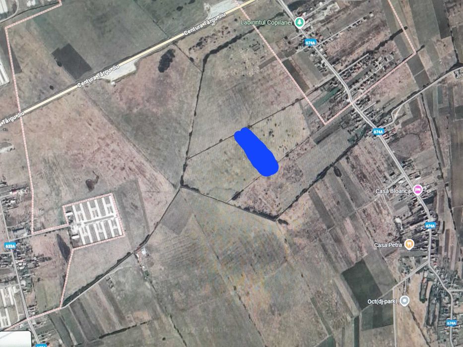 Teren extravilan pe raza  Tg Jiu in zona Bucureasa